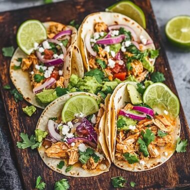 Crockpot Chicken Tacos