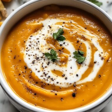 Crockpot Butternut Squash Soup