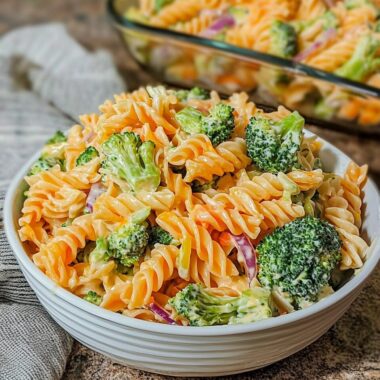 Broccoli Cheddar Pasta Salad