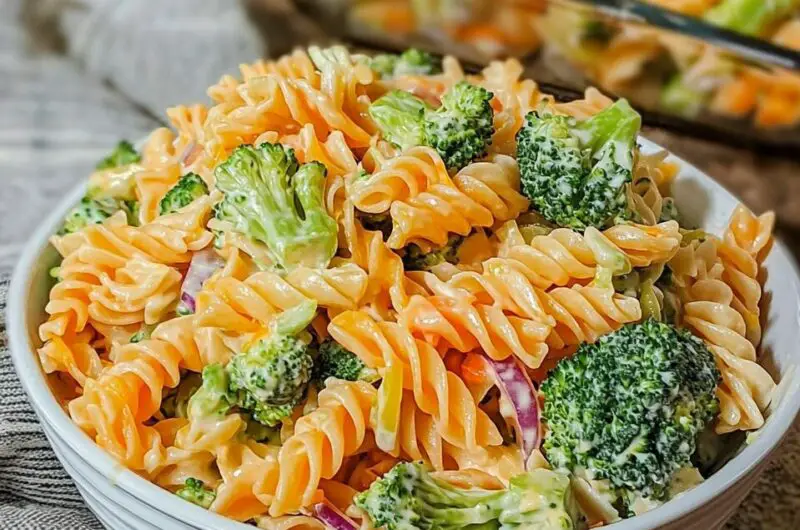Broccoli Cheddar Pasta Salad