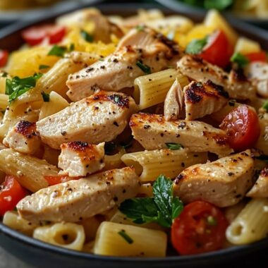 Lemon Chicken Pasta Salad