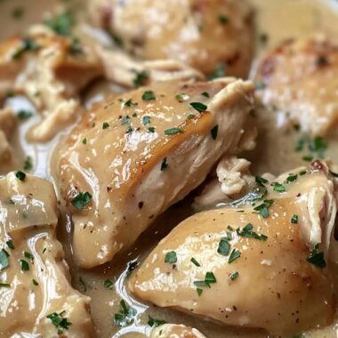 Crockpot Chicken Thighs with Gravy