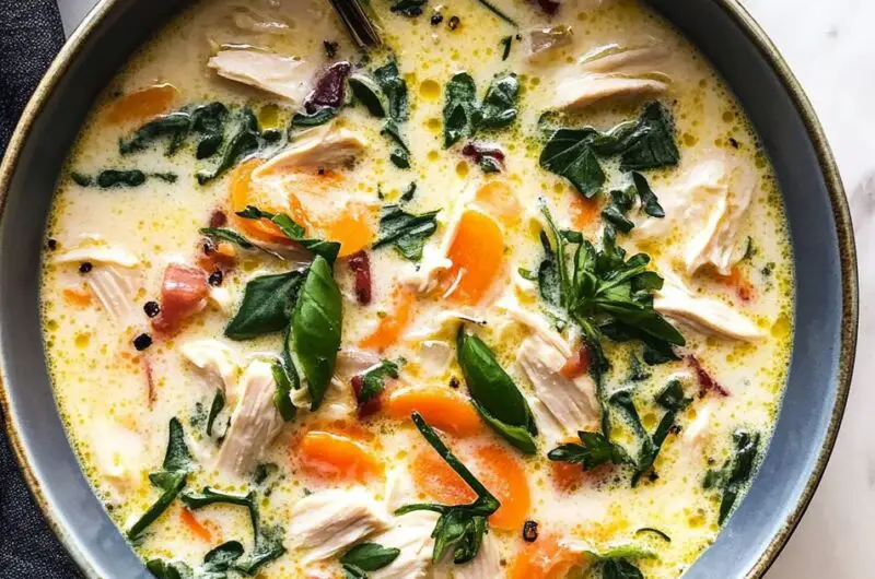 Creamy Crack Chicken Soup