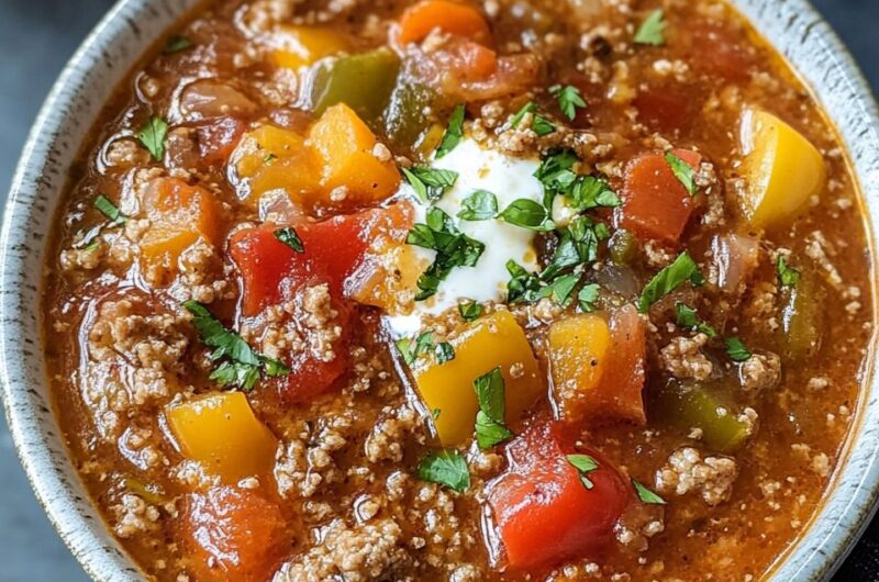 Stuffed Pepper Soup