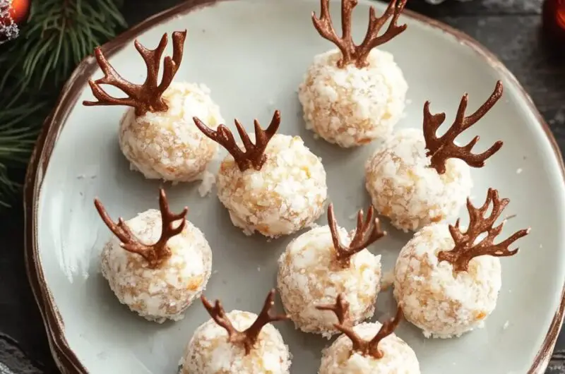 Reindeer Cheese Balls