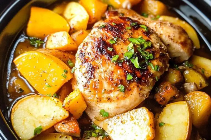 Apple Butternut Squash Chicken