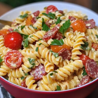 Bacon Tomato Pasta Salad