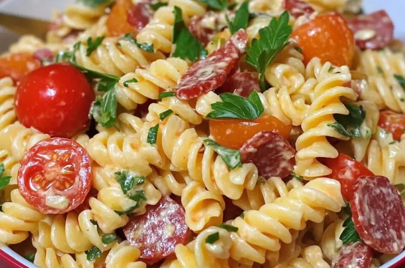 Bacon Tomato Pasta Salad