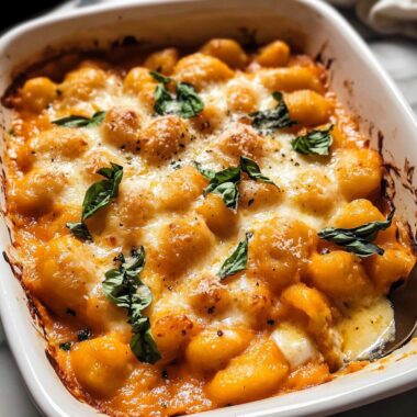 Butternut Squash Gnocchi Bake