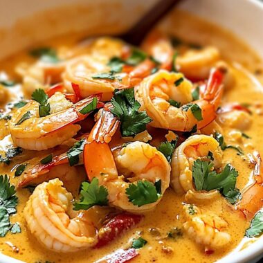 Creamy Thai Coconut Shrimp Curry