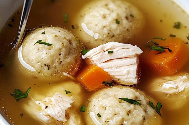 Chicken Matzo Ball Soup