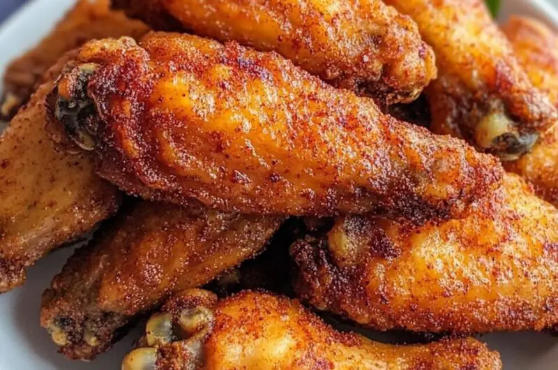 Crispy Dry Rub Chicken Wings