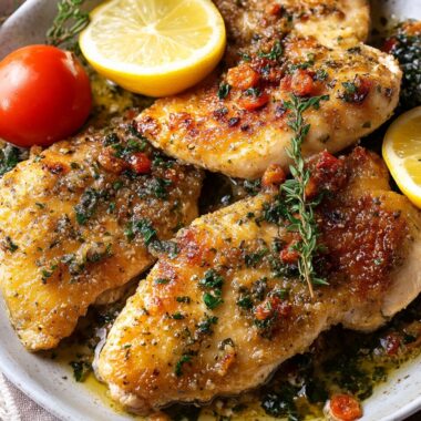 Chicken Salmoriglio
