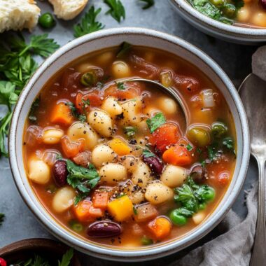 Chunky Italian Vegetable Soup