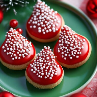 Christmas Kiss Cookies
