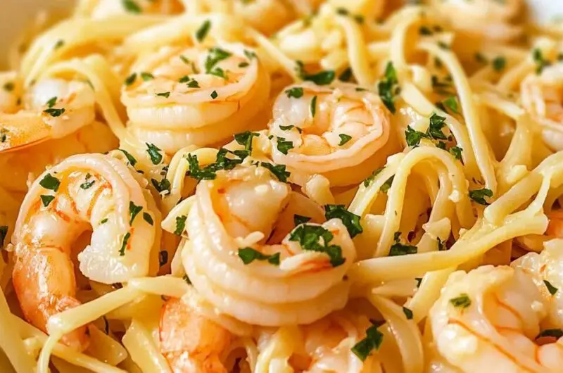 Garlic Butter Shrimp Pasta