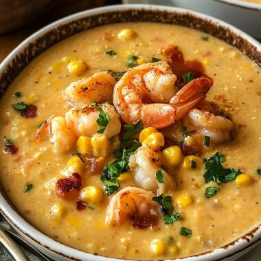 New Orleans Shrimp and Corn Bisque