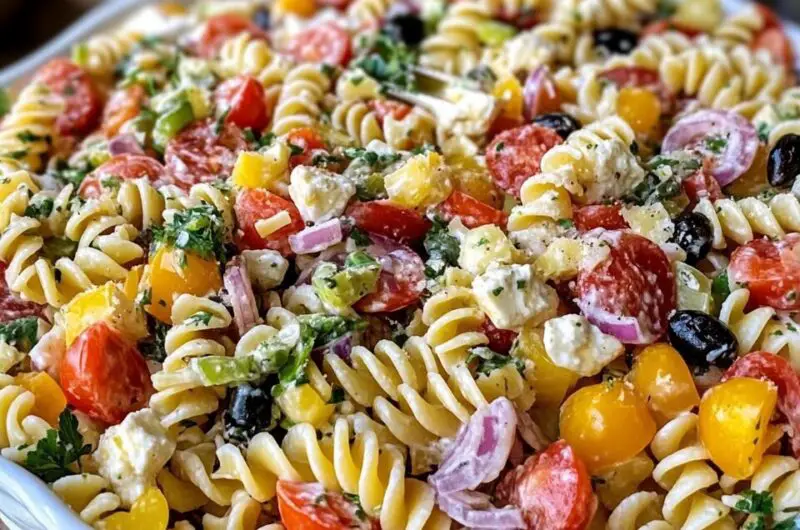 Slow Cooker Creamy Tuscan Chicken Orzo