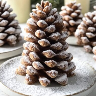 Snowy Pine Cones
