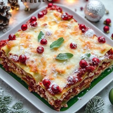 Christmas Lasagna