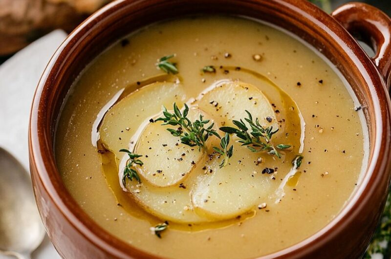Caramelized Onion and Potato Soup
