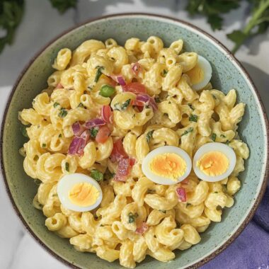 Deviled Egg Pasta Salad