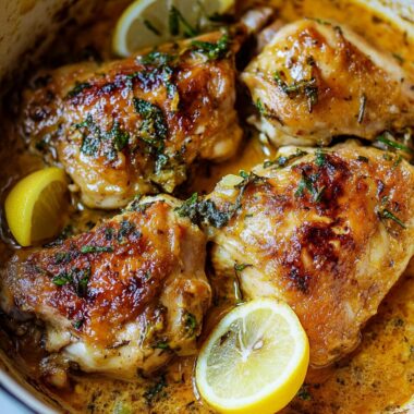 Baked Lemon Butter Chicken