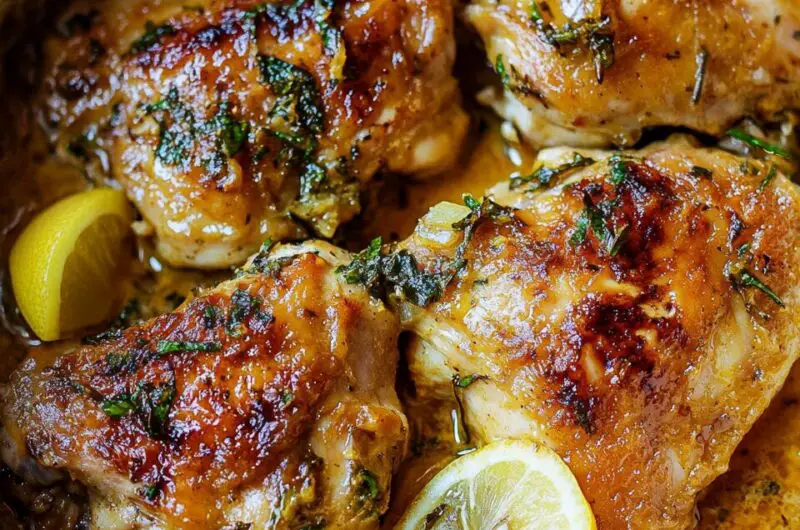 Baked Lemon Butter Chicken