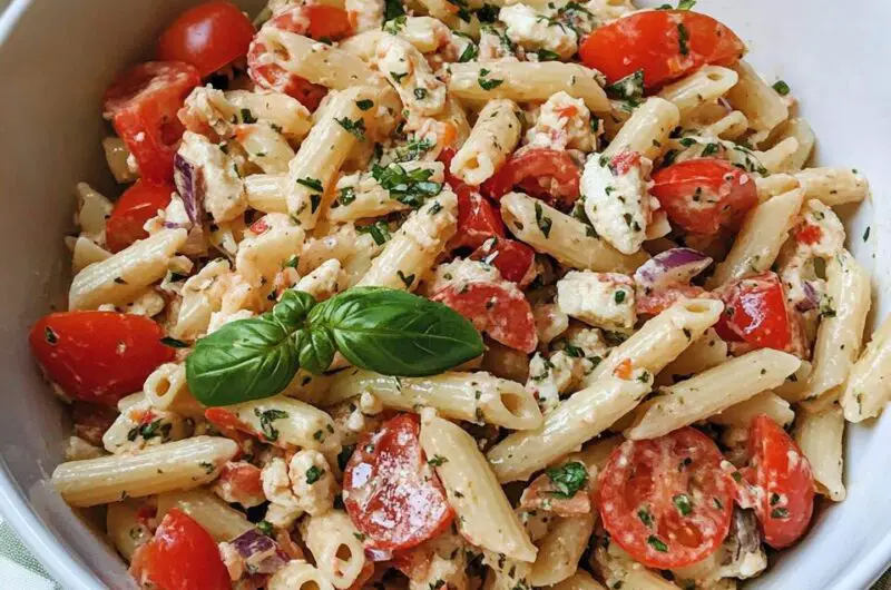 High Protein Pasta Salad