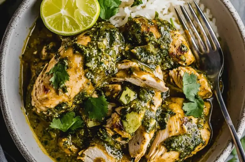 Instant Pot Salsa Verde Chicken