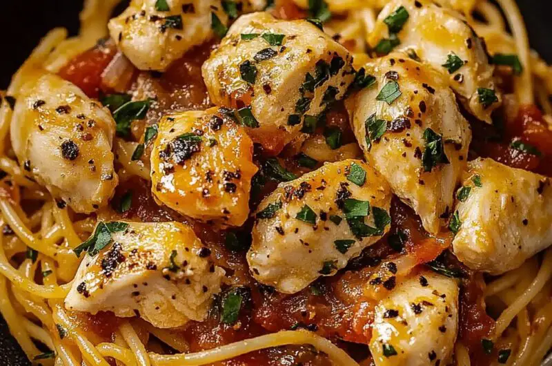 Monterey Chicken Spaghetti