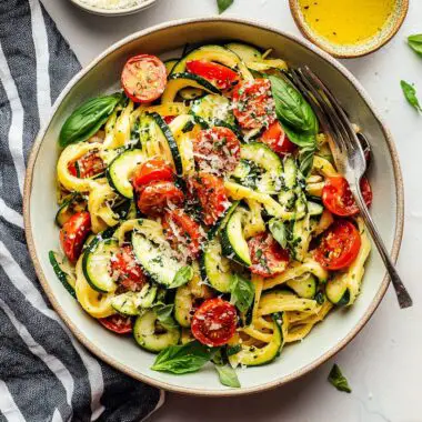 Tomato Zucchini Pasta
