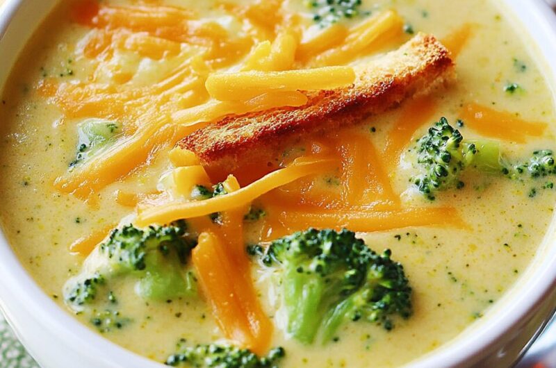 Copycat Panera Broccoli Cheddar Soup