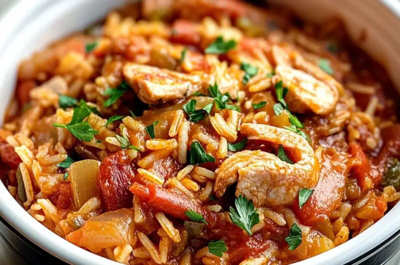 Easy Slow Cooker Jambalaya