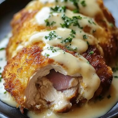 Creamy Chicken Cordon Bleu