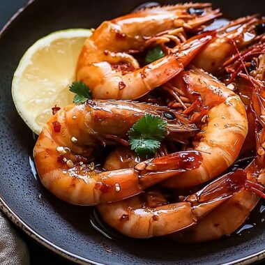 Asian Chilli Garlic Prawns