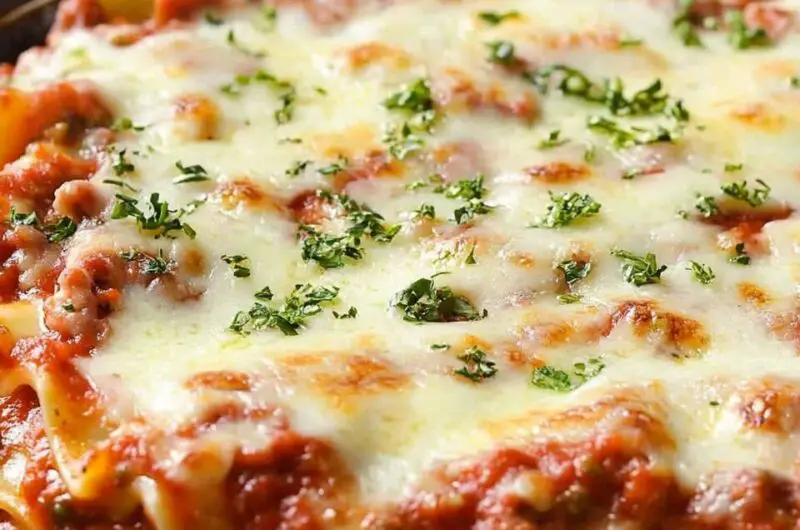 30 Minutes Skillet Lasagna