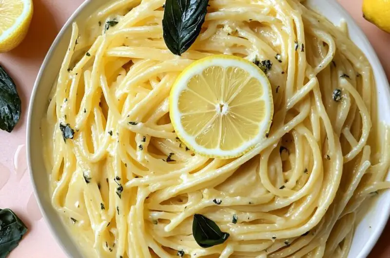 Creamy Lemon Garlic Pasta