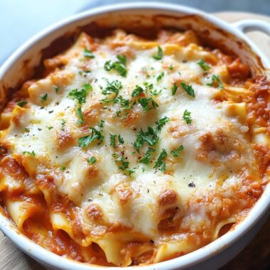Easy One-Pot Lasagna