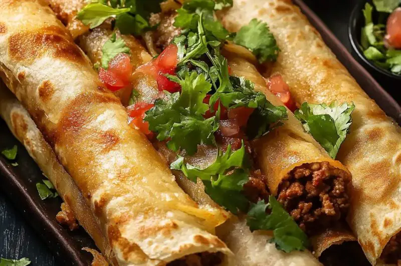 Ground Beef Taquitos