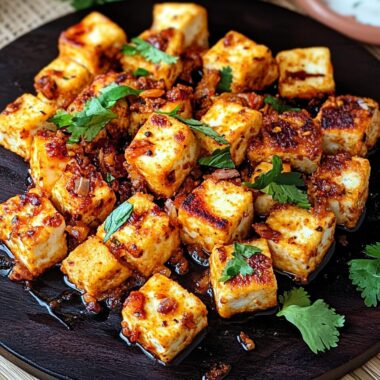 Garlic Paneer Delight
