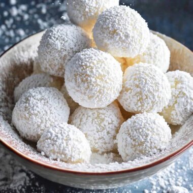 Sweetened Condensed Milk Snowballs