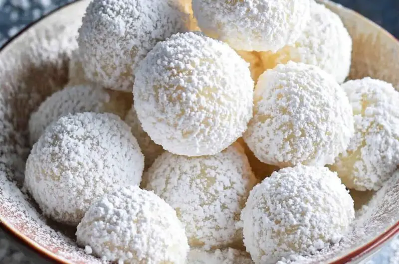 Sweetened Condensed Milk Snowballs