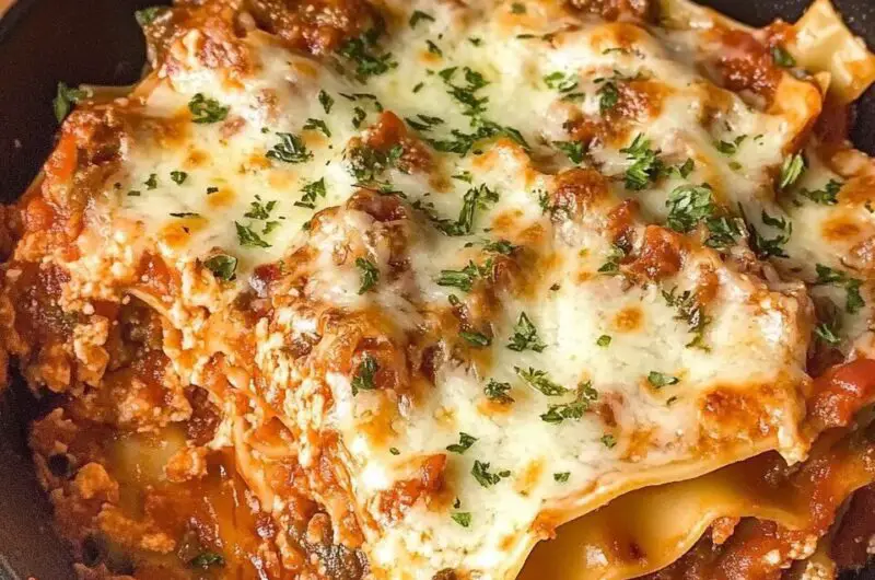 Quick and Easy Skillet Lasagna
