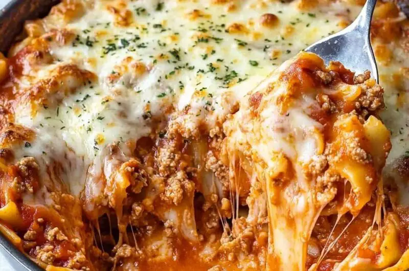 Easy Skillet Lasagna
