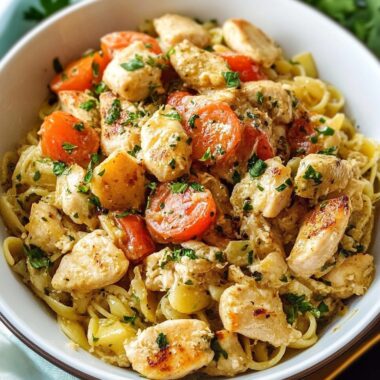 Easy Chicken Scampi