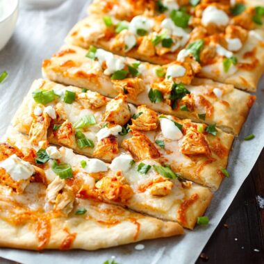Buffalo Chicken Flatbread