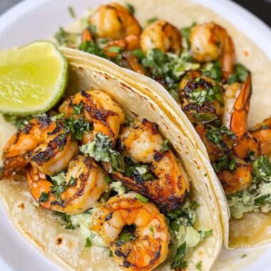 Cilantro Lime Shrimp Tacos