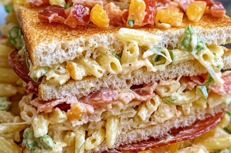 Club Sandwich Pasta Salad