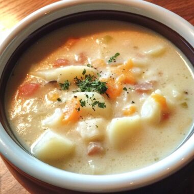 Easy Crockpot Potato Soup